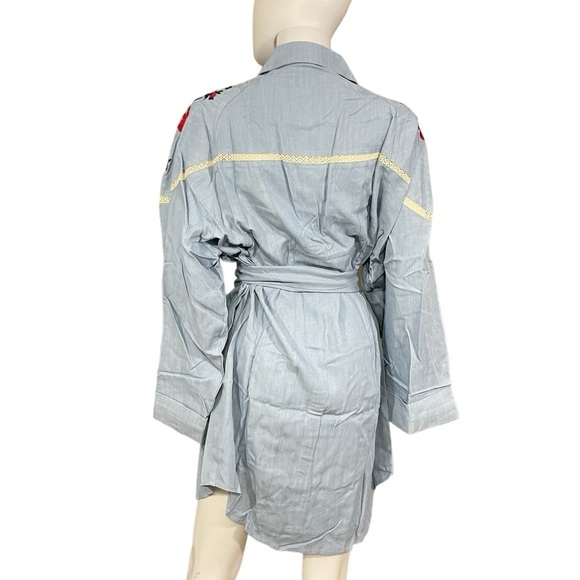 Tunic Bella Blue Floral Printed Flare
Long Sleeve Top Dress
New - Picture 6 of 8